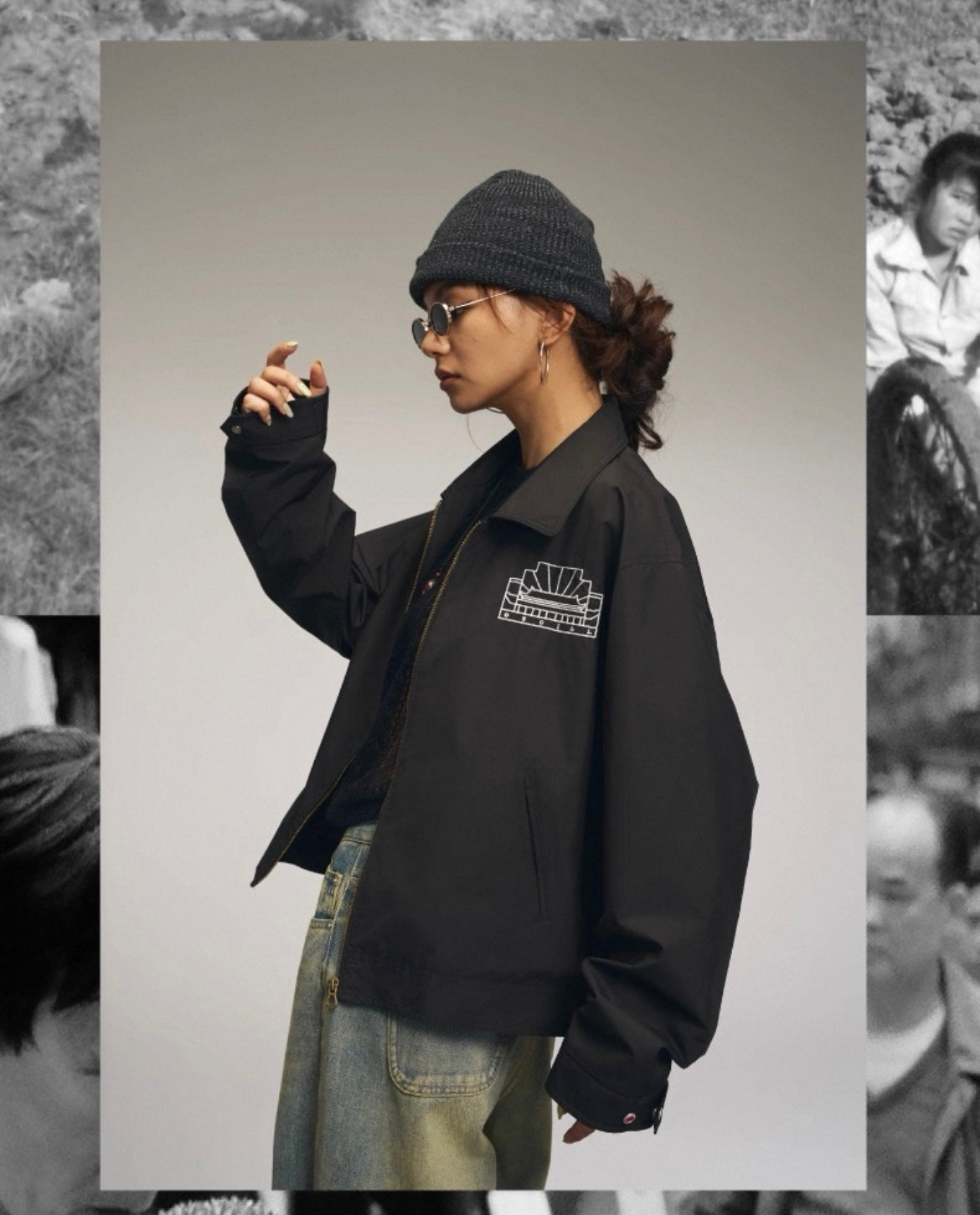 OSCill Labourer Tiananmen Jacket