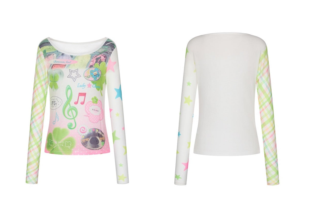 Clover Music Note Sweatshirt