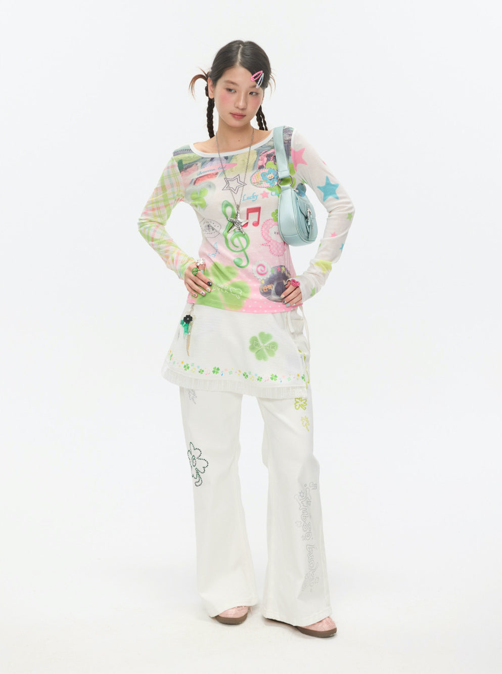 Clover Music Note Sweatshirt