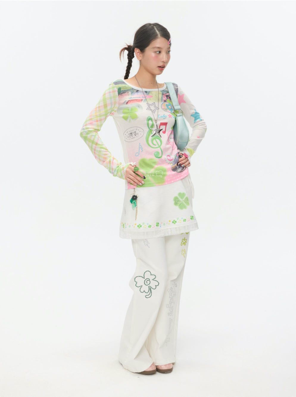 Clover Music Note Sweatshirt