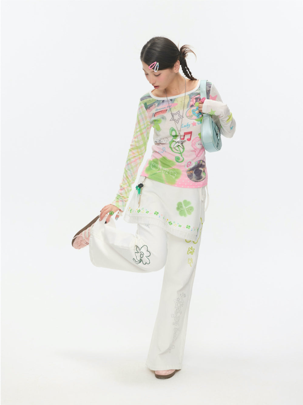 Clover Music Note Sweatshirt