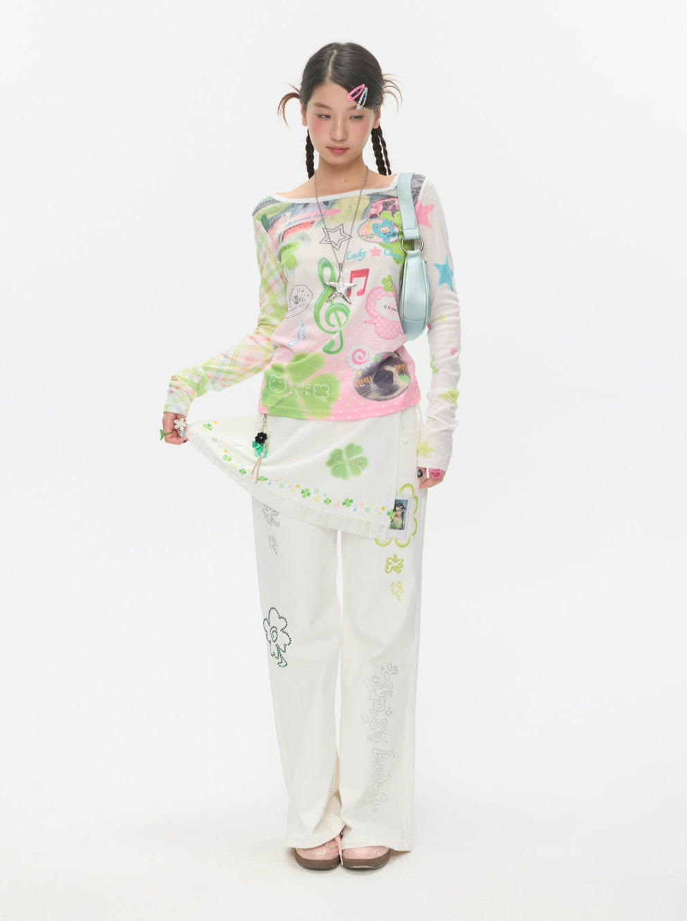 Clover Music Note Sweatshirt