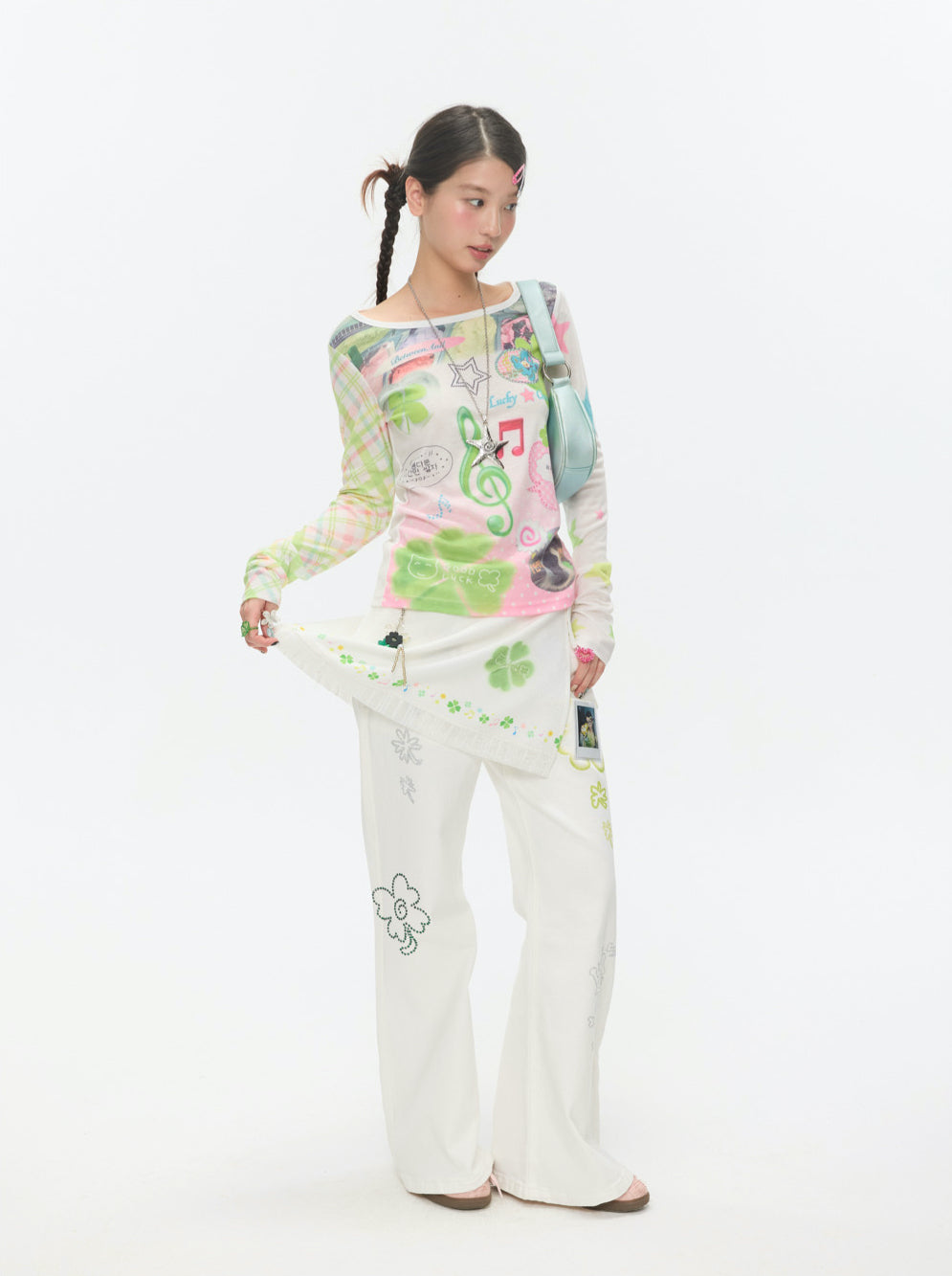 Clover Music Note Sweatshirt