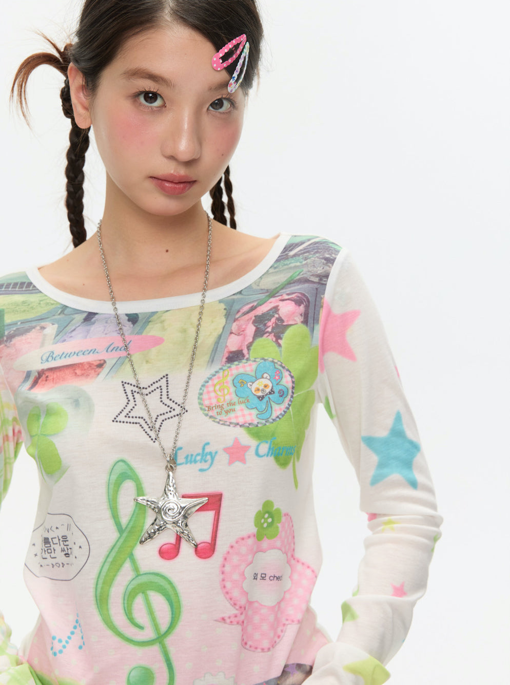 Clover Music Note Sweatshirt