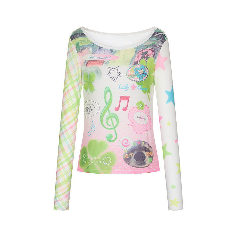 Clover Music Note Sweatshirt