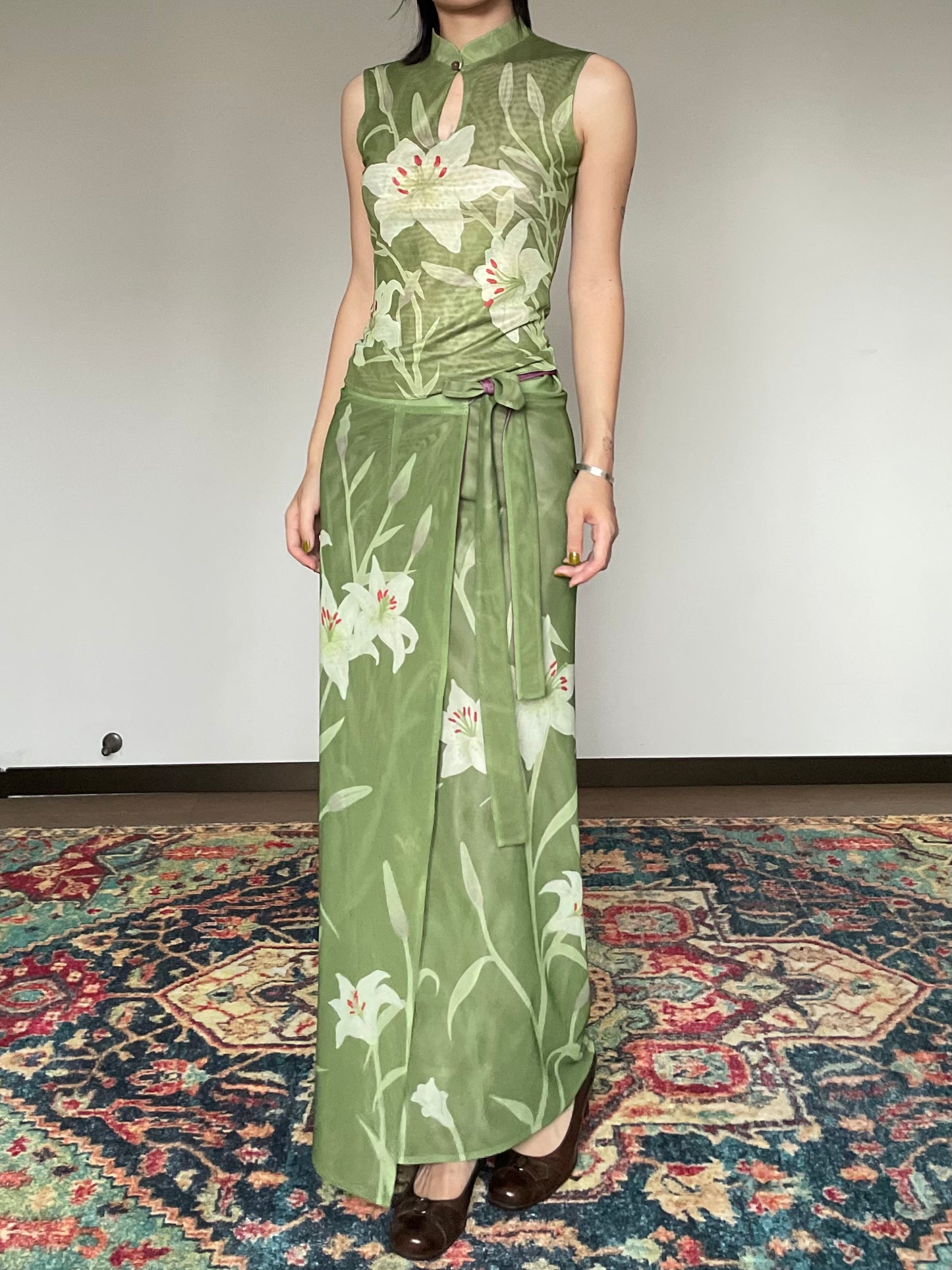 Lily Cheongsam 2-Way Skirt