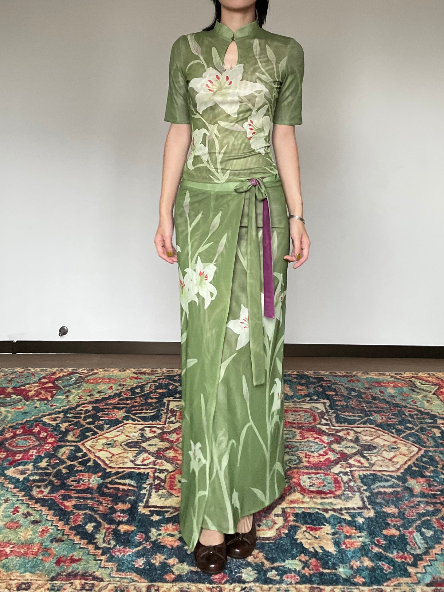 Lily Cheongsam 2-Way Skirt