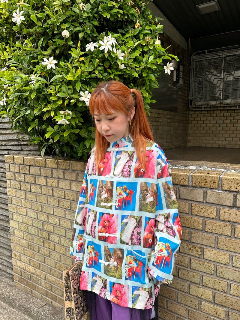 Bunny Cat Collage Shirt