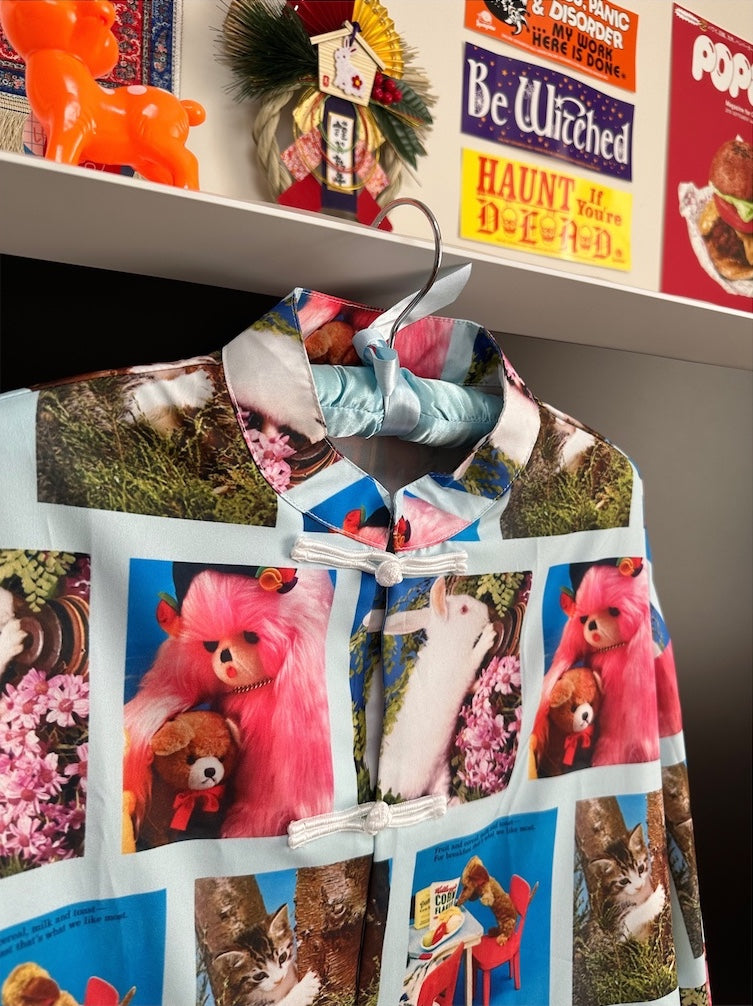 Bunny Cat Collage Shirt