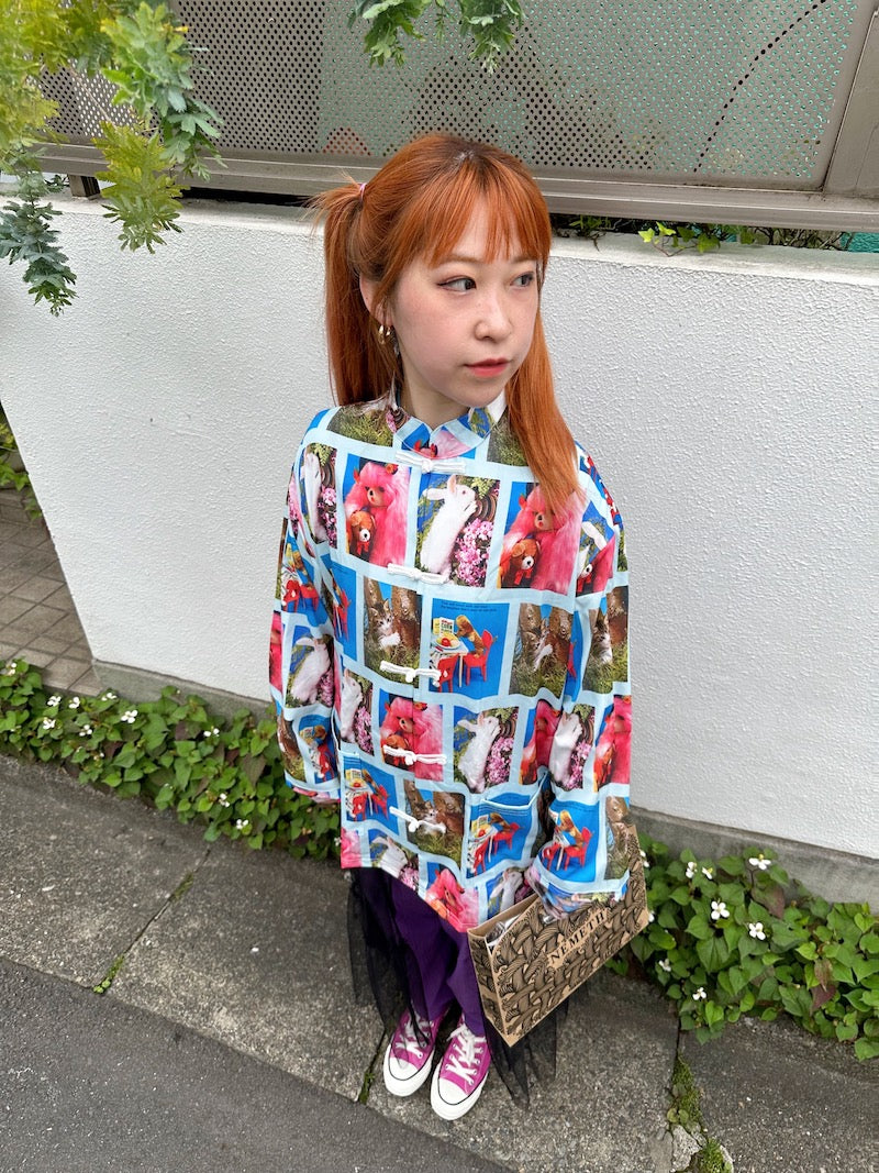 Bunny Cat Collage Shirt