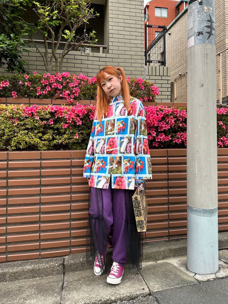 Bunny Cat Collage Shirt