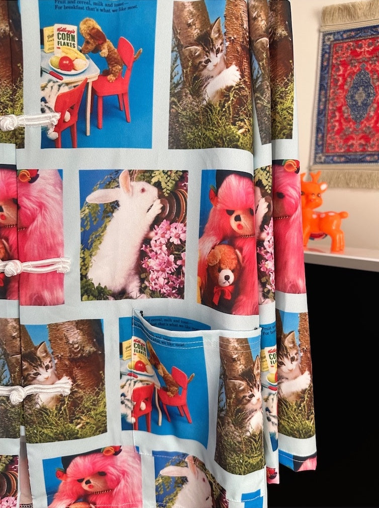 Bunny Cat Collage Shirt