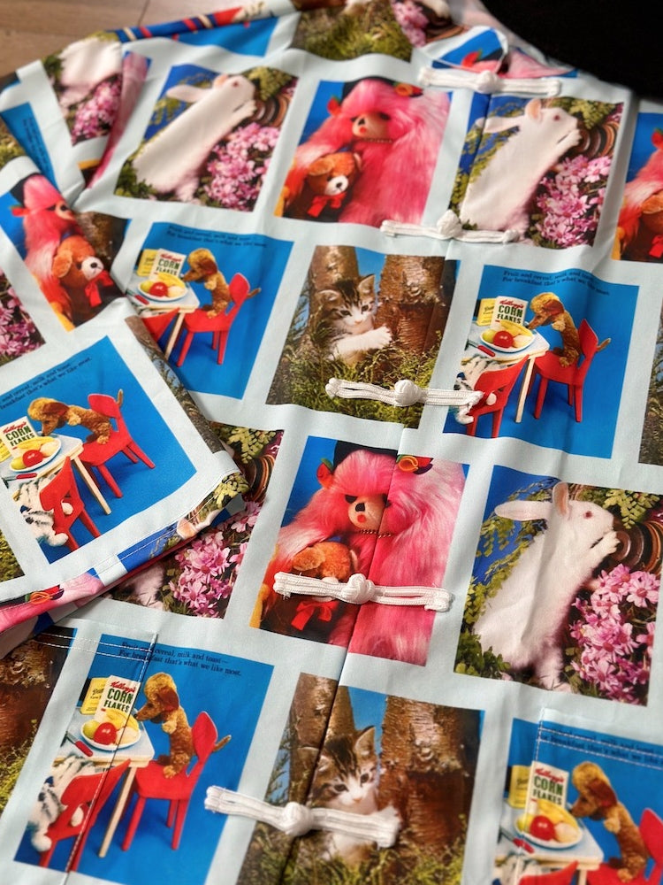 Bunny Cat Collage Shirt