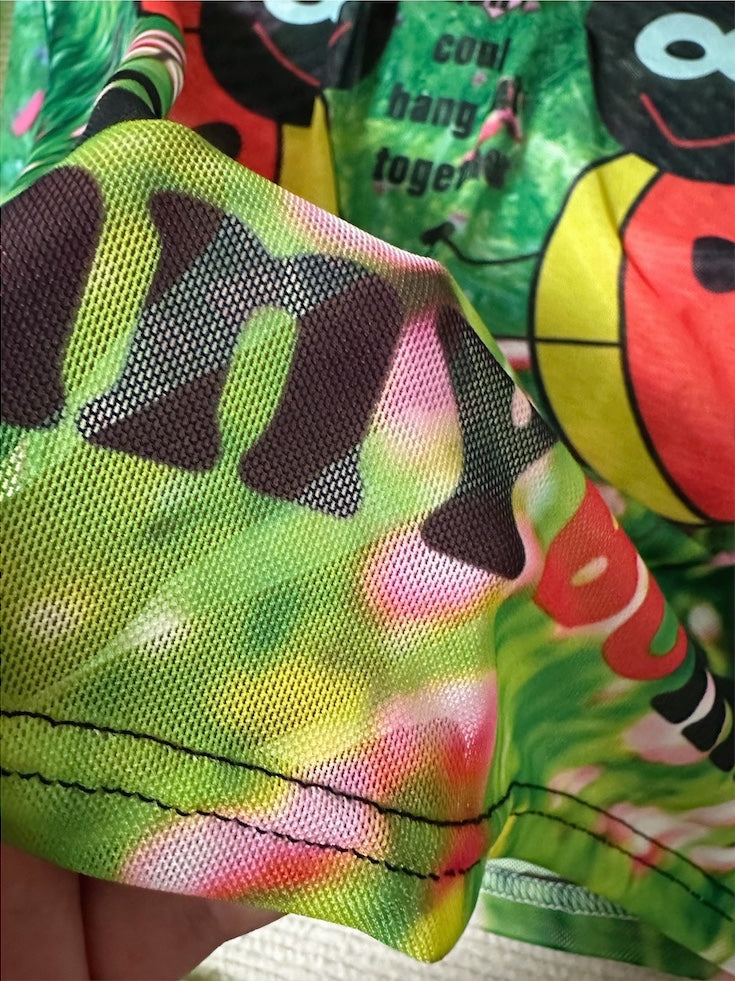 Ladybug Grass Mesh Shirt