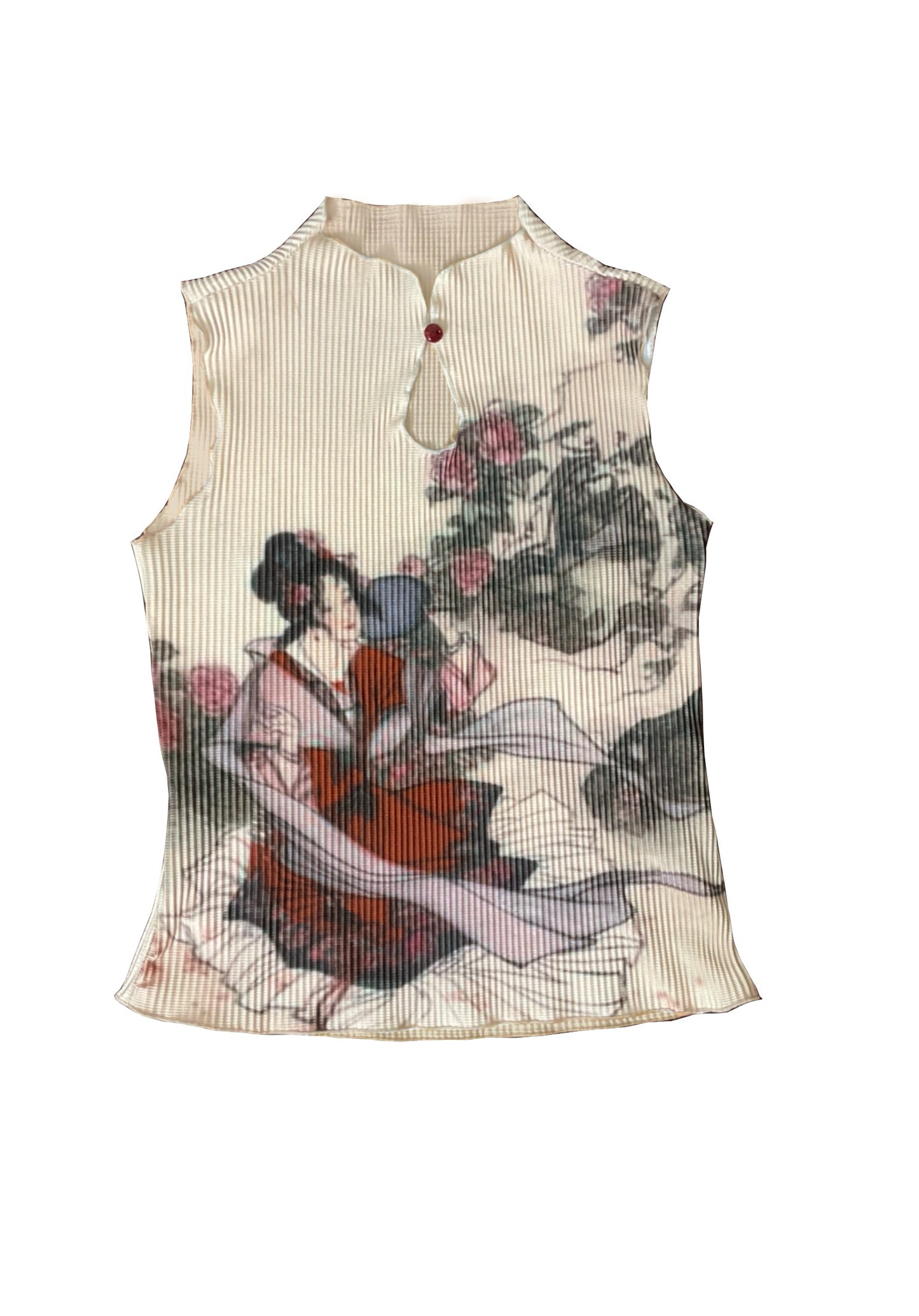 Peony Pleated Top