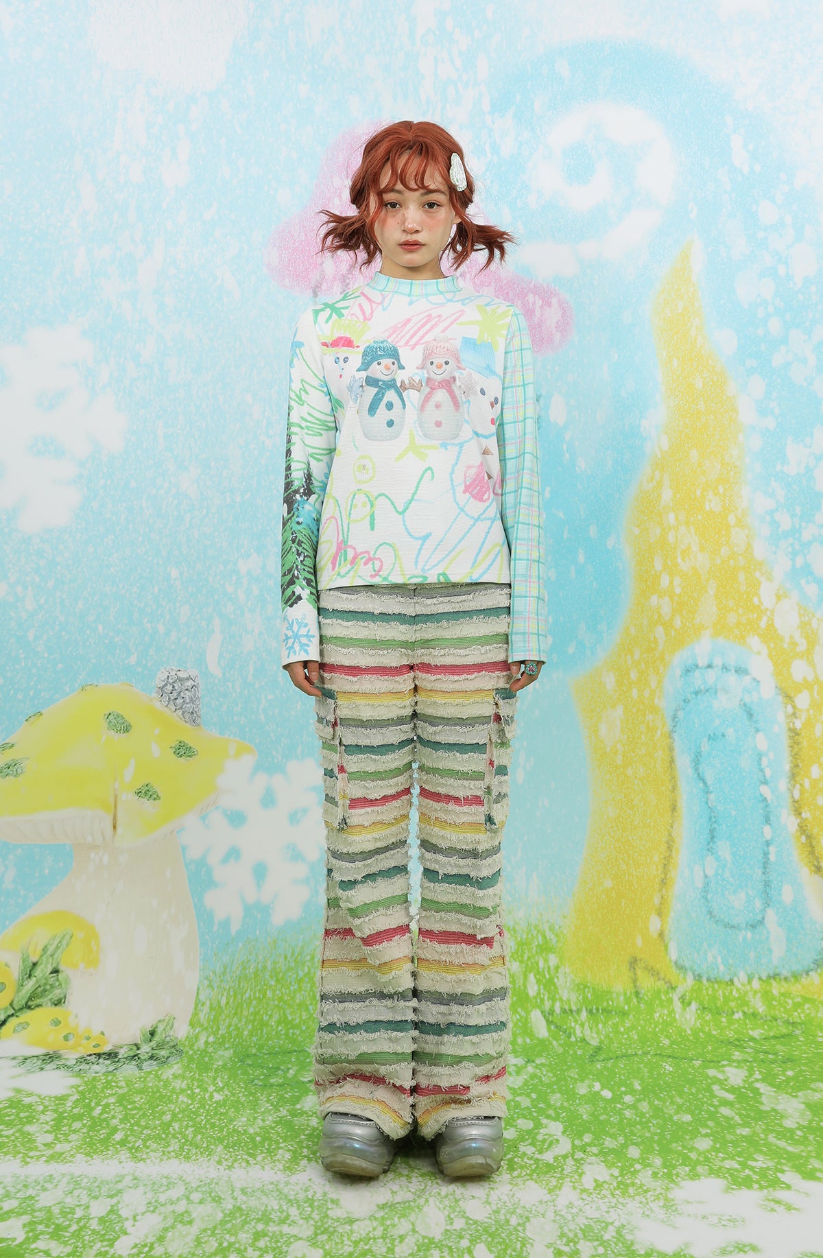 Snow Farm Doodle Sweatshirt