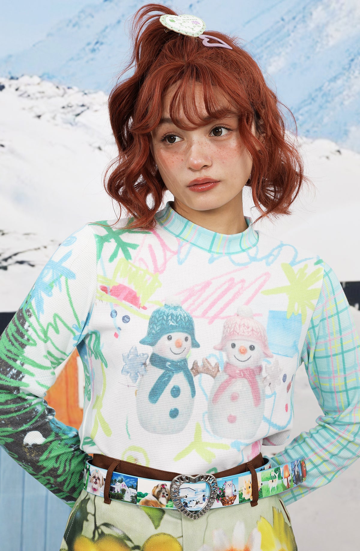 Snow Farm Doodle Sweatshirt