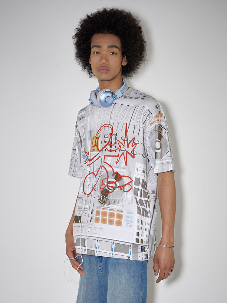 EQ Deck Controller Oversized T-Shirt