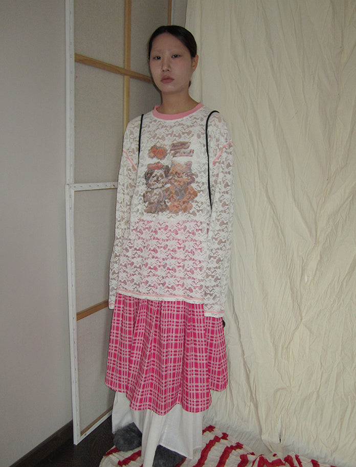 Acubi Puppy Lace Shirt