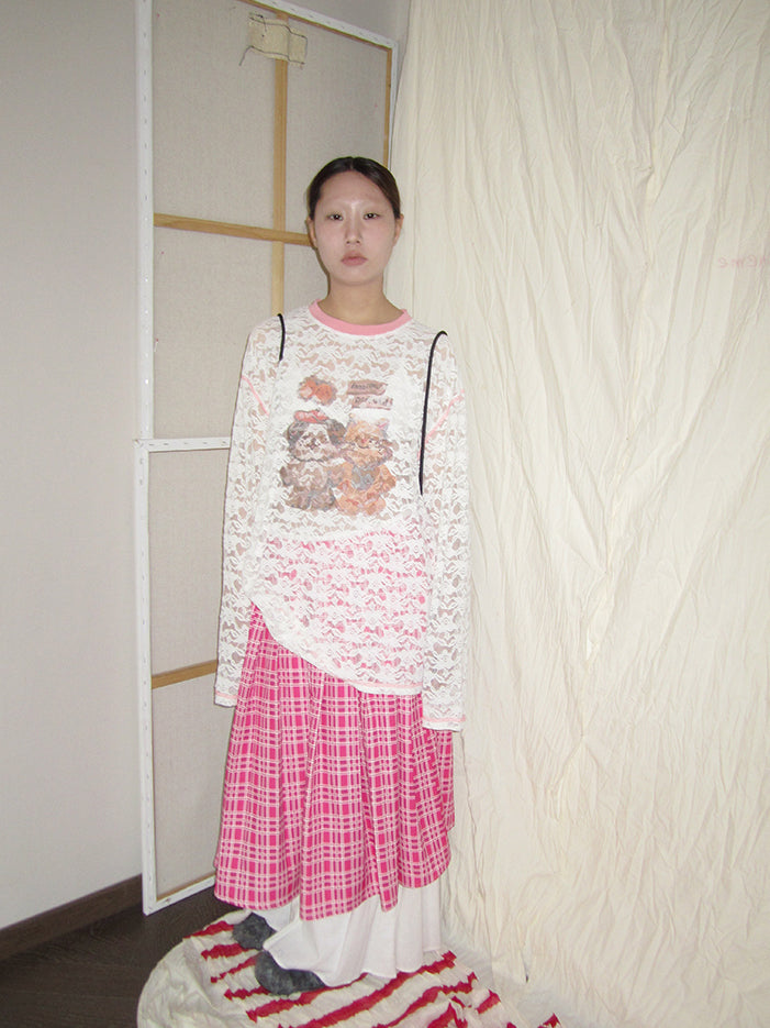 Acubi Puppy Lace Shirt