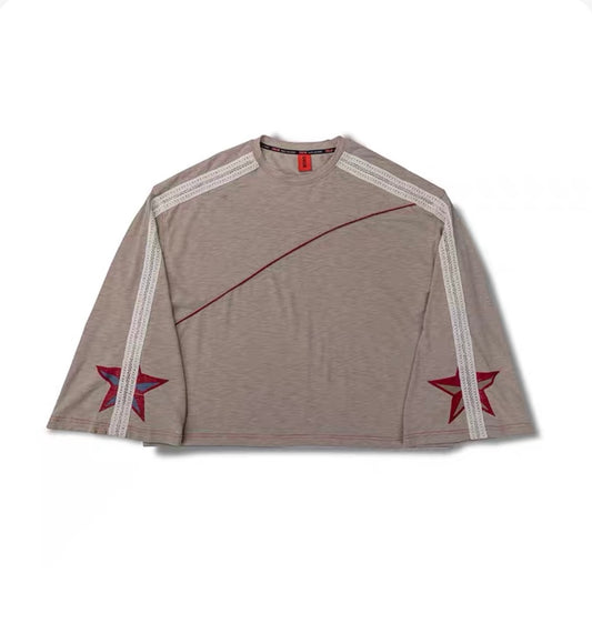 OSCill Red Star Oversized Shirt
