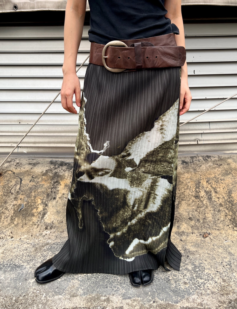 Moss Pleated Shirt