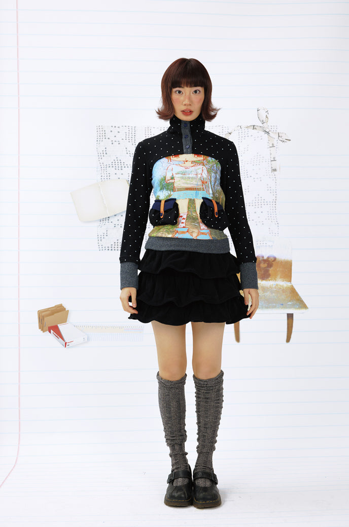 Kawaii Park Girl Collage Shirt
