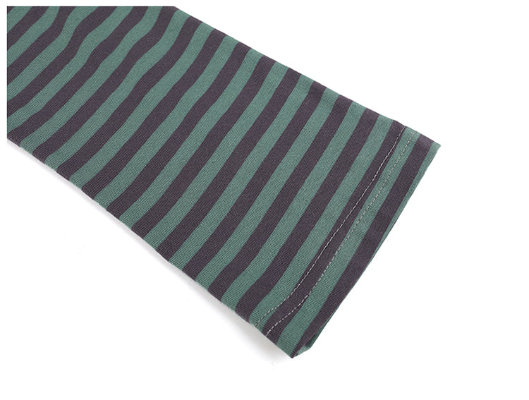 Mori Ladybug Striped Shirt