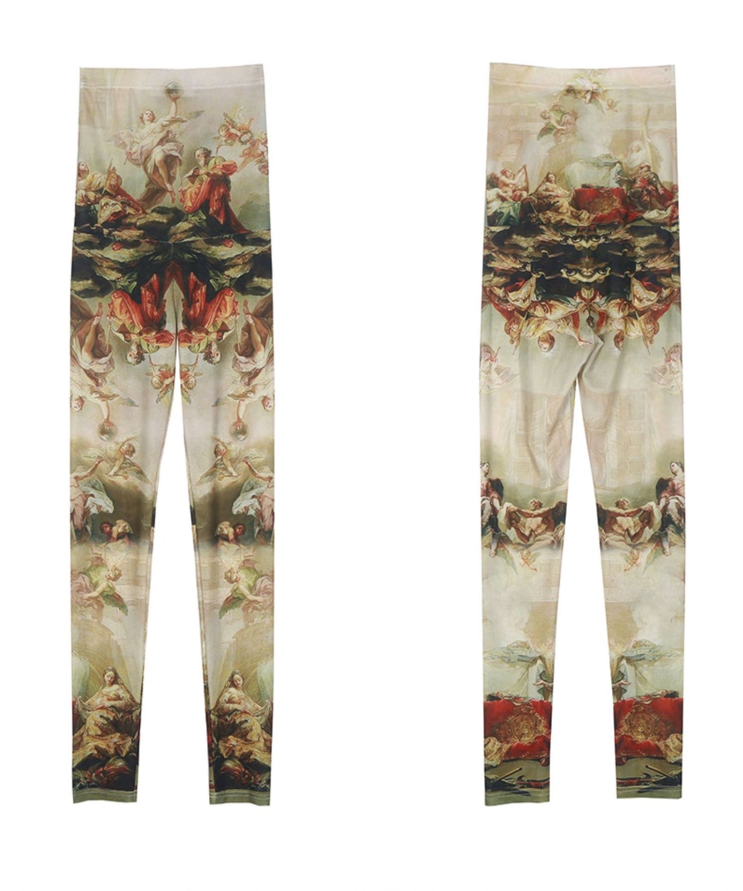 Rococo Angel Mesh Leggings
