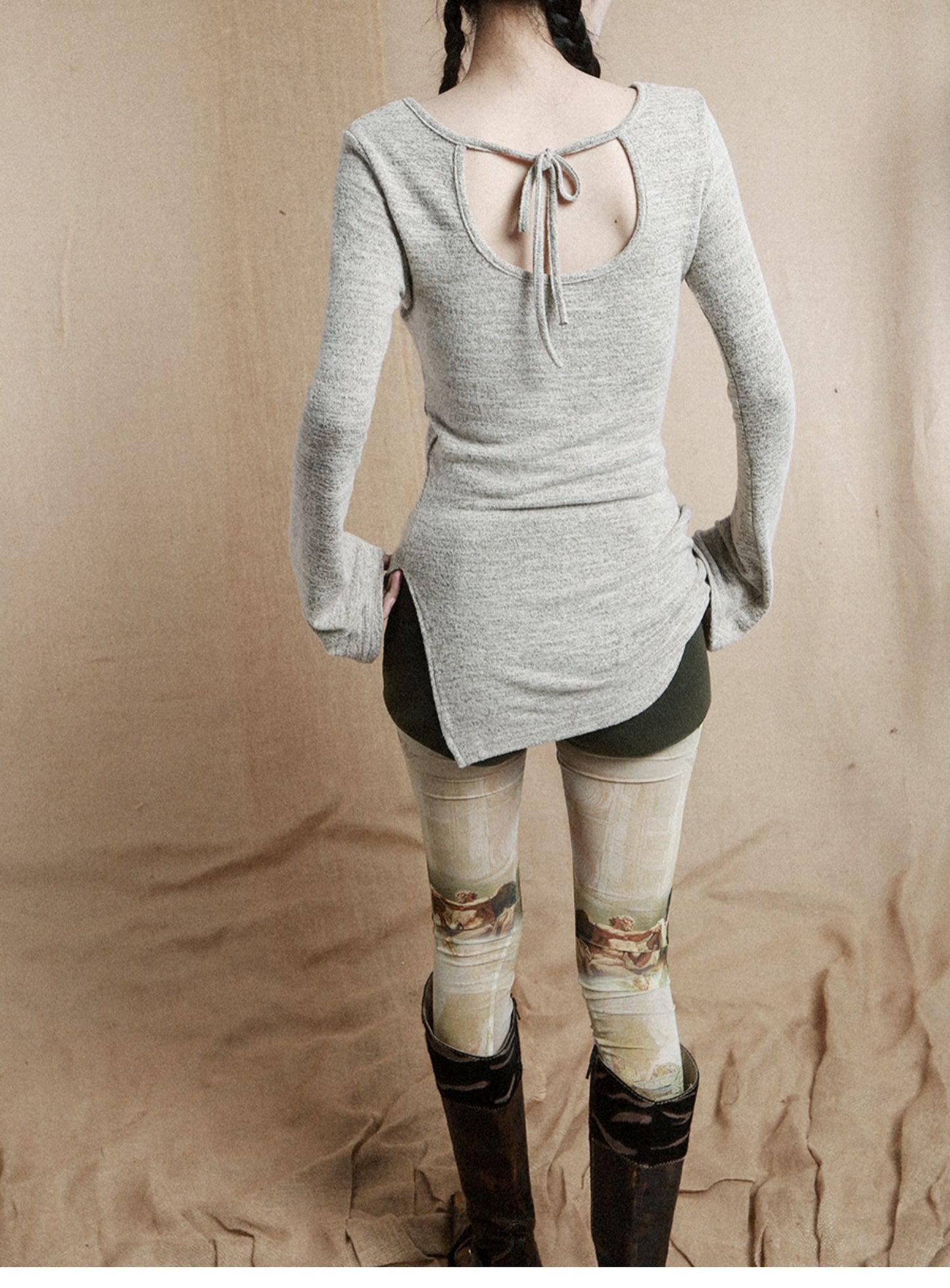 Rococo Angel Mesh Leggings