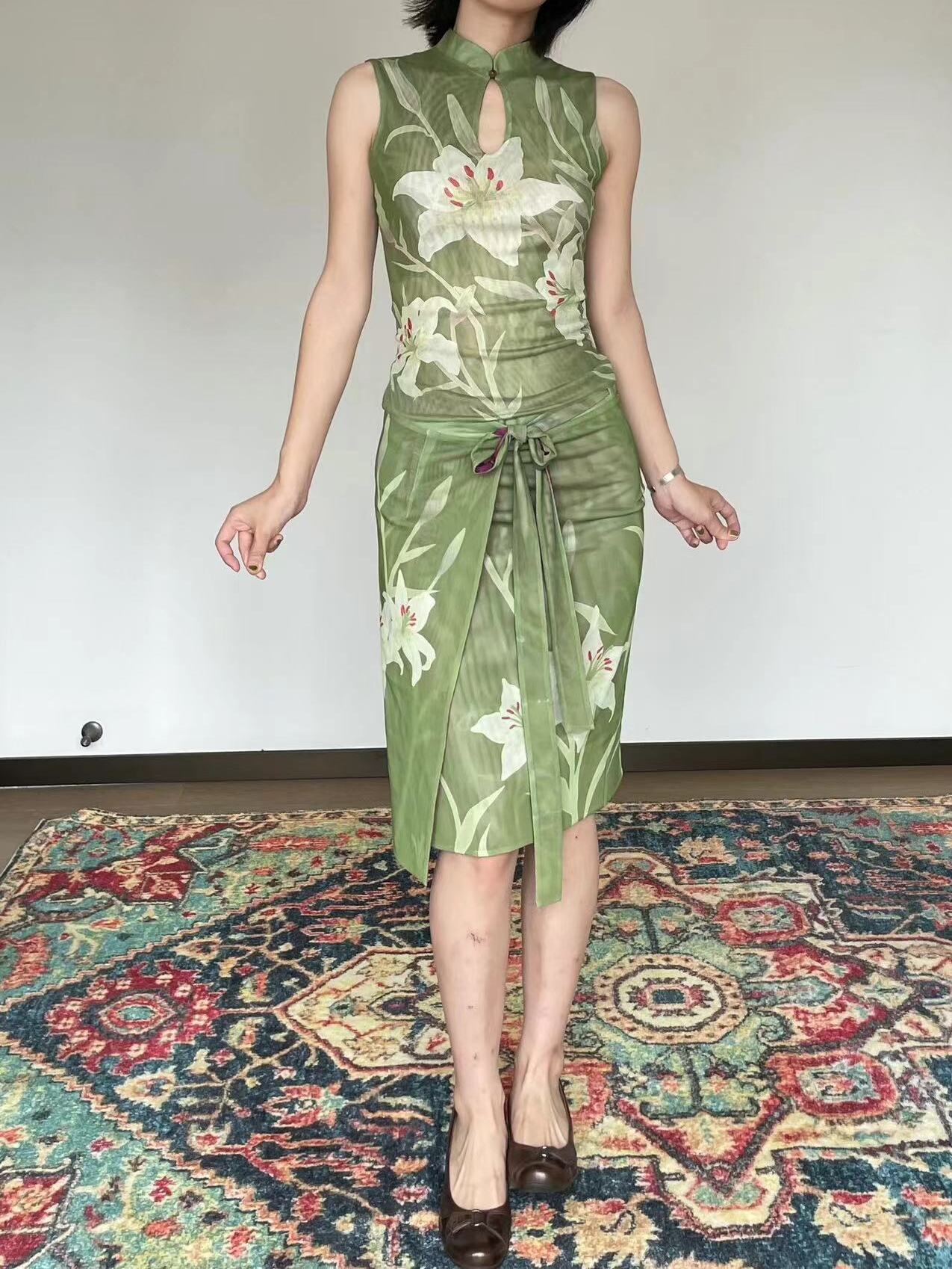 Lily Cheongsam 2-Way Skirt