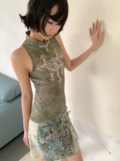 Cross Retro Cheongsam Shirt