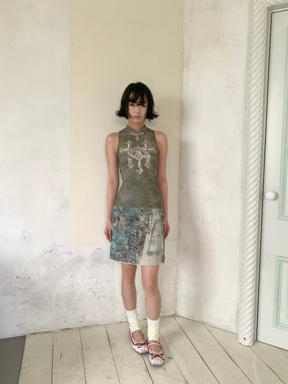 Cross Retro Cheongsam Shirt
