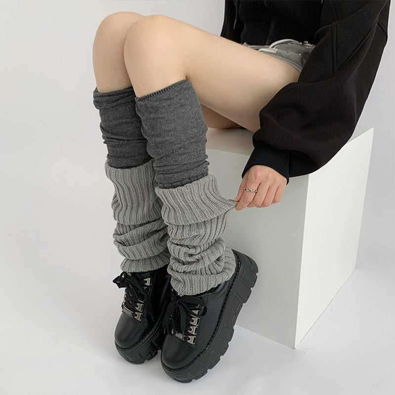 balletcore-double-layer-grey-knit-leg-warmers