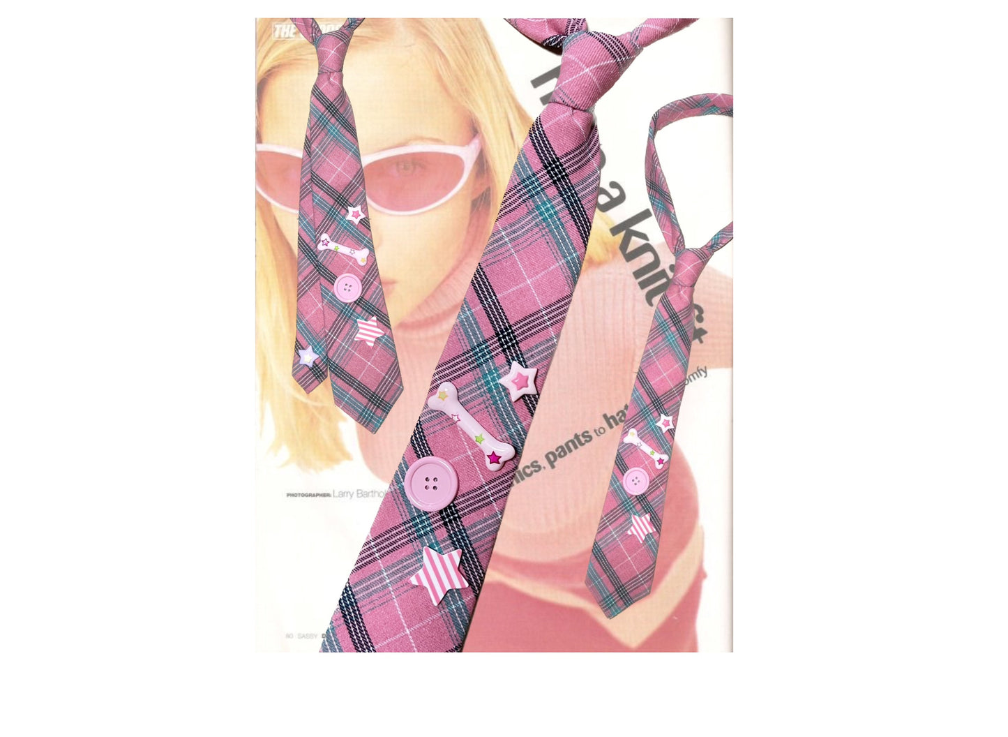 casper-1970-bone-and-star-pink-plaid-tie