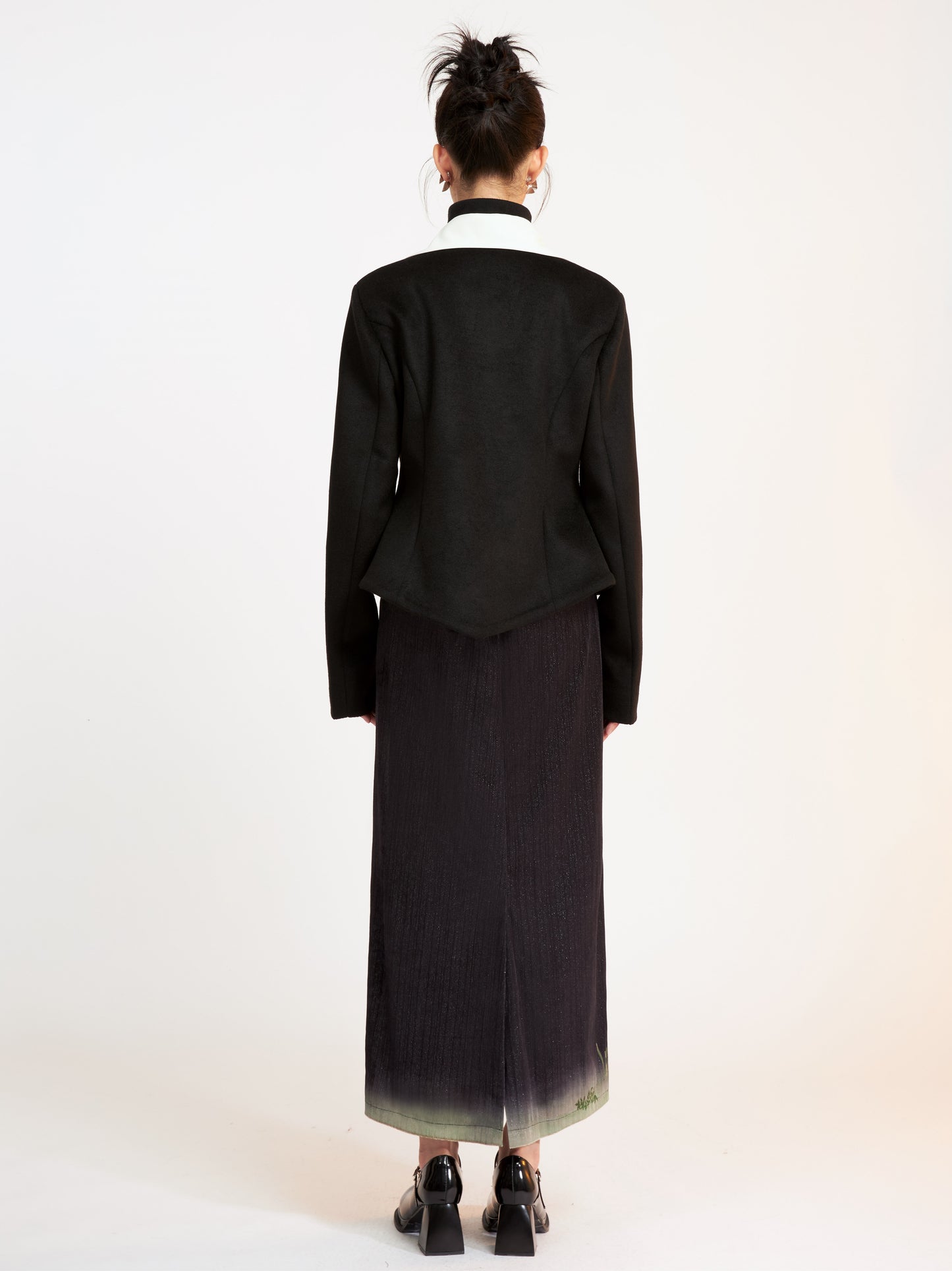 Crane Bamboo Velvet Skirt