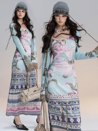 Ethereal Stella Maxi Dress