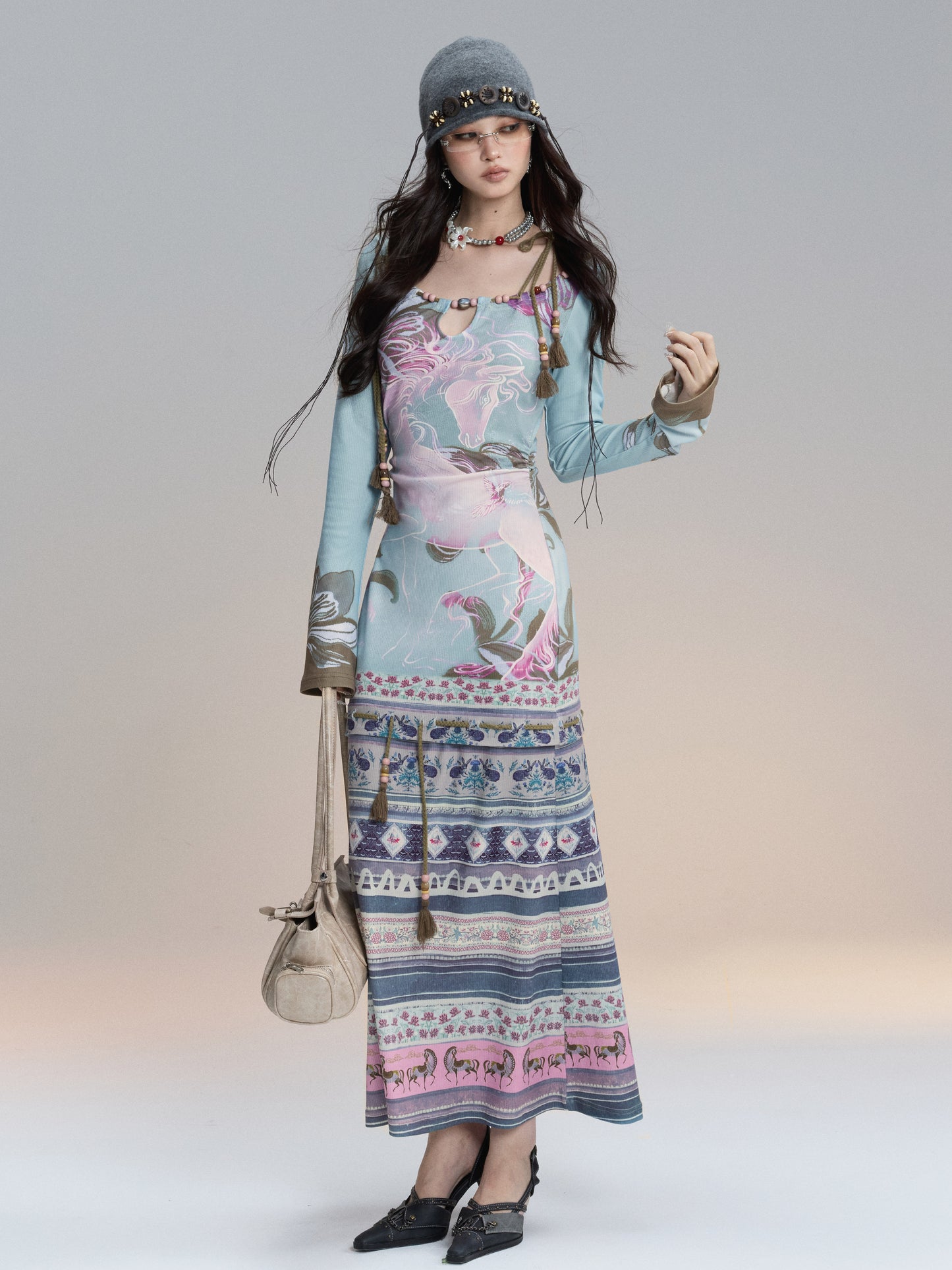 Ethereal Stella Maxi Dress