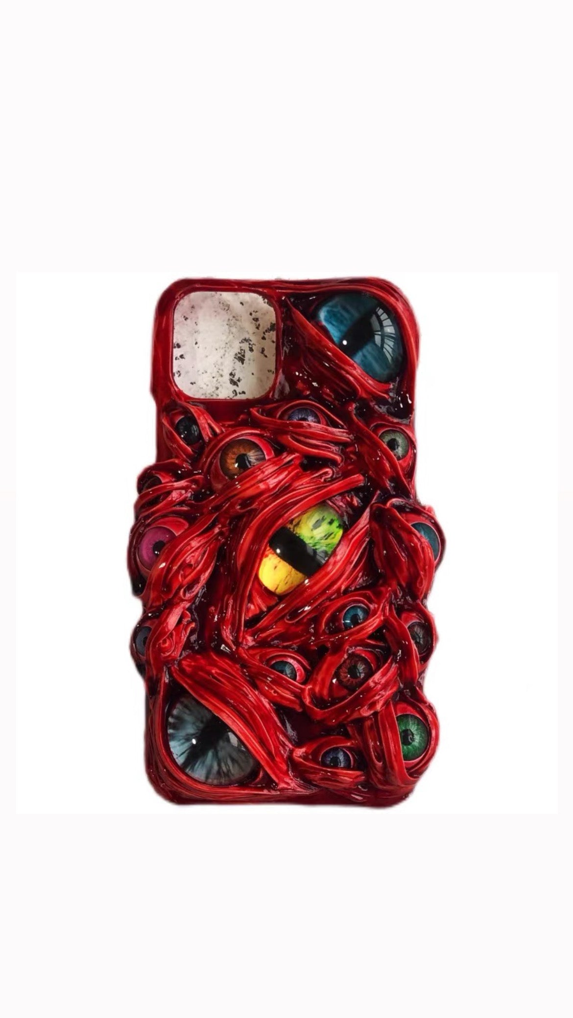 Handmade Anime Eyeballs 3D iPhone Case