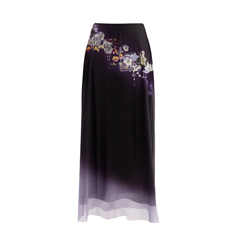 livingroom-purple-gradient-floral-print-mesh-maxi-skirt