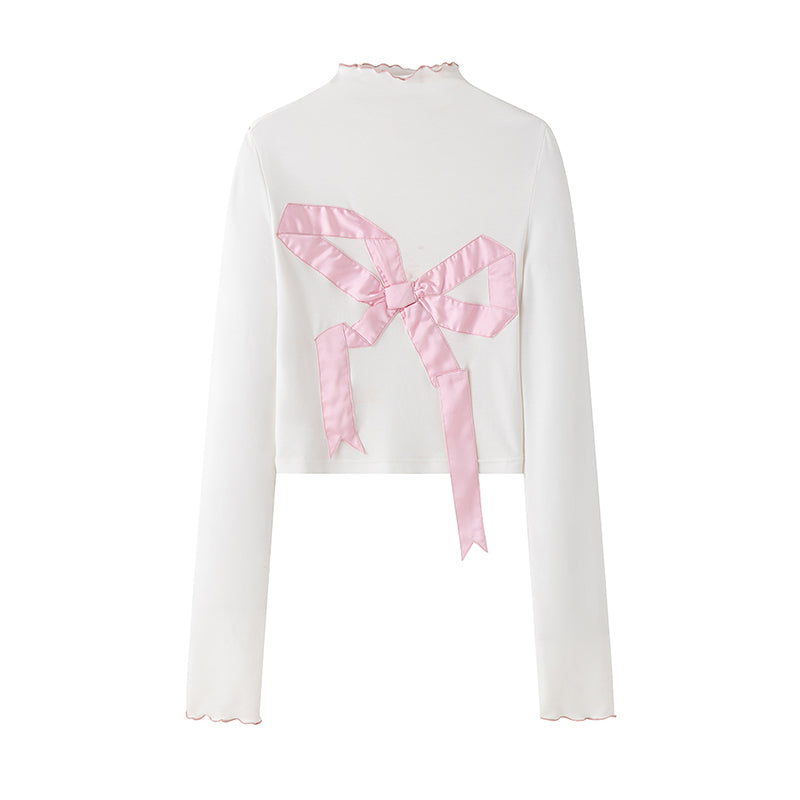 seicarino-white-satin-slim-pink-bow-top