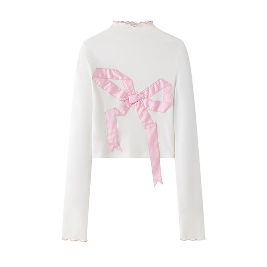 seicarino-white-satin-slim-pink-bow-top