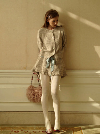Fairy Bow 2-Way Knit Sweater