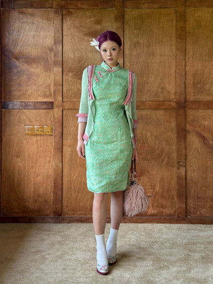 Fairy Polka Dot Cheongsam Dress