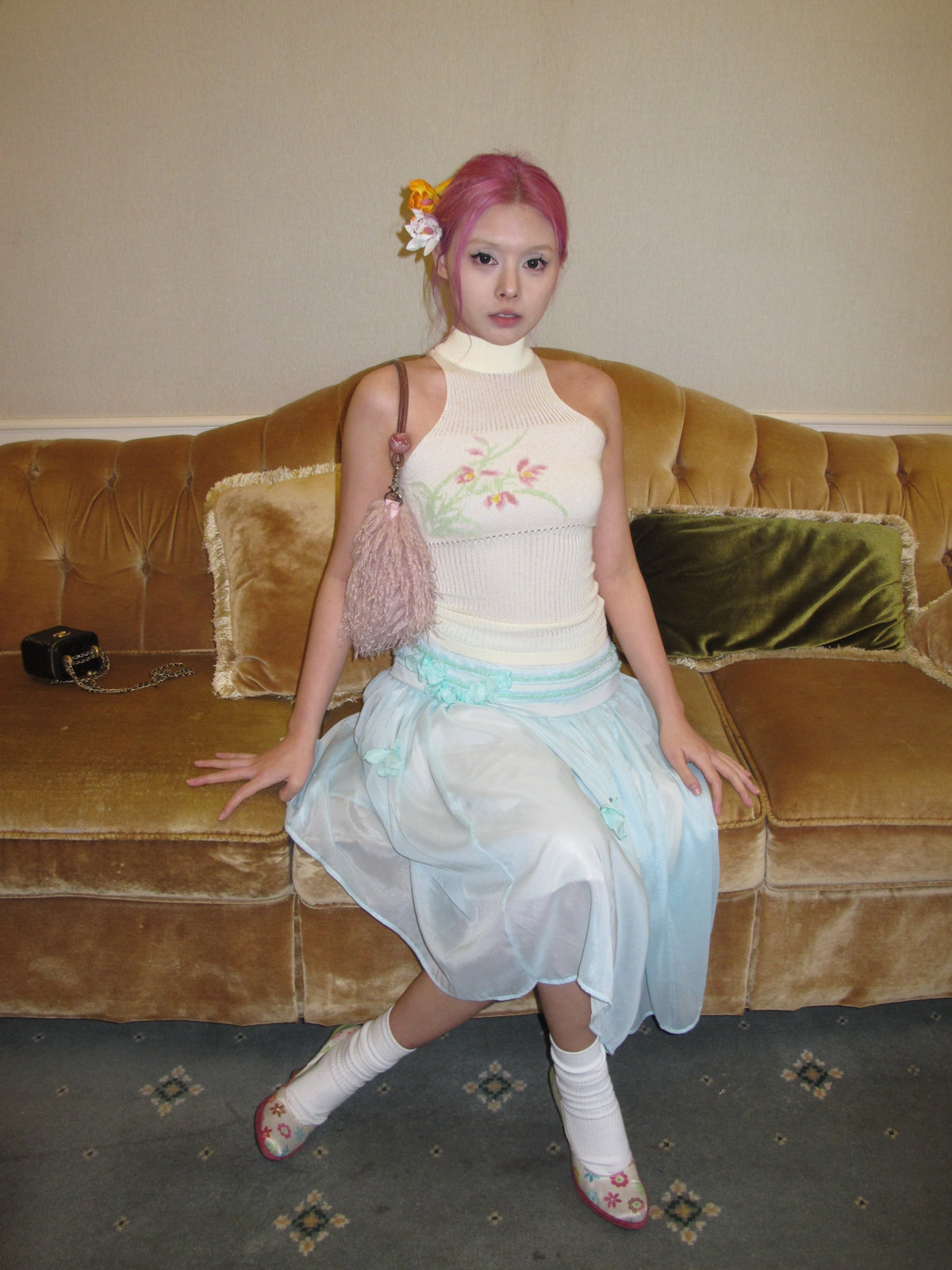 Orchid Knit Shirt