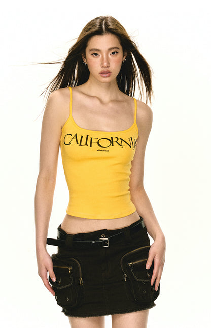 Y2K California Cami Top