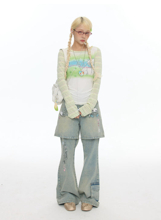 Angel Dream Music Note Sweatshirt