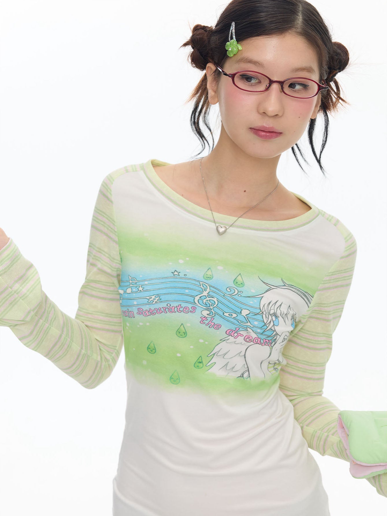Angel Dream Music Note Sweatshirt