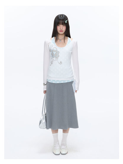 Clover Polka 2-Piece Sweatshirt