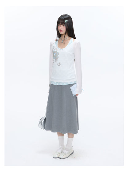 Clover Polka 2-Piece Sweatshirt